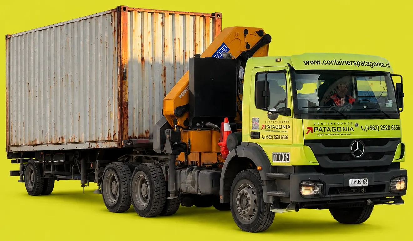 Transporte y proyectos modulares de Contenedores Patagonia