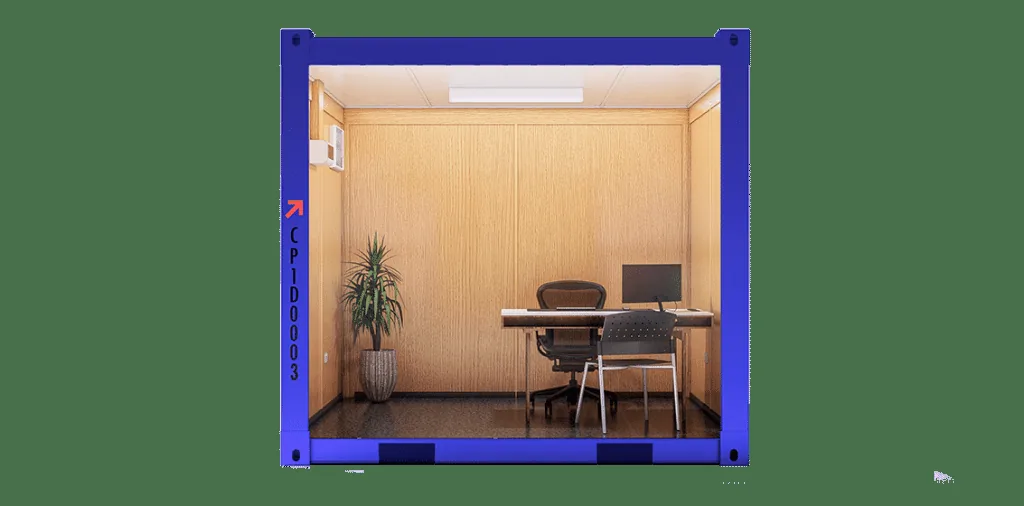Oficina Armable 10 Pies — Planta Libre
